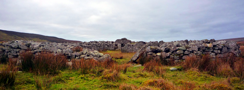 Archeology remains, Glencolmcille, Donegal