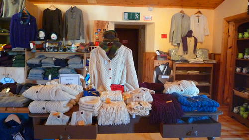 Interior of Craft Shop, Glencolmcille Folk Village
